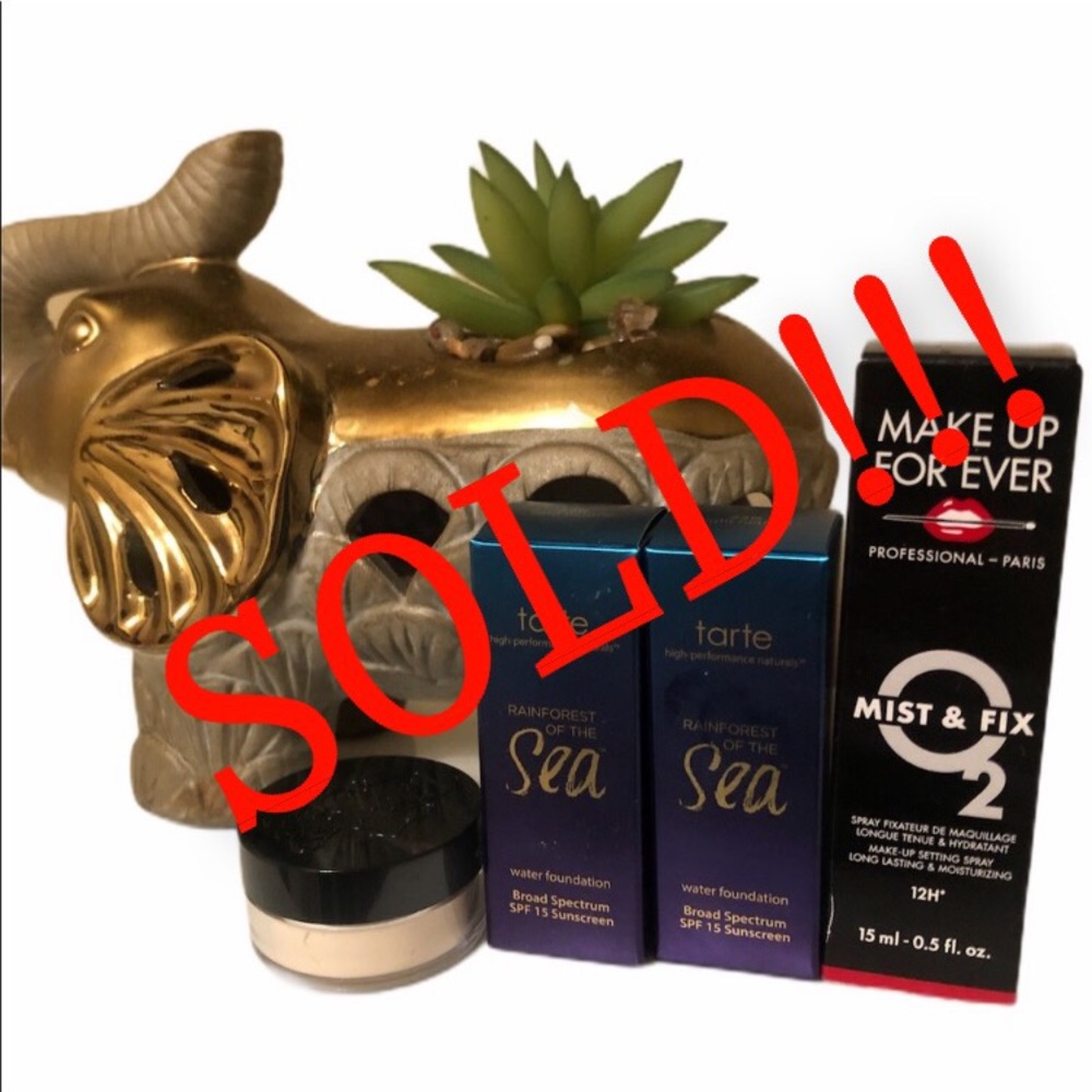 SOLD!!!! Tarte, MakeUp For Ever and Kat Von D